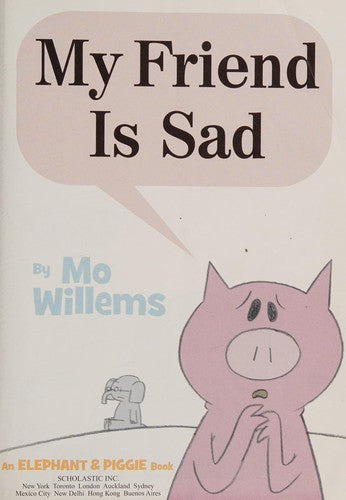 My Friend Is Sad