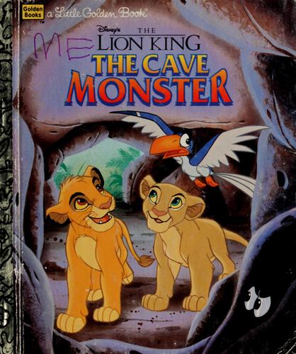 The Cave Monster (Little Golden Books)