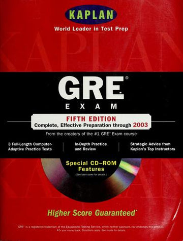 Kaplan GRE  Exam Fifth Edition