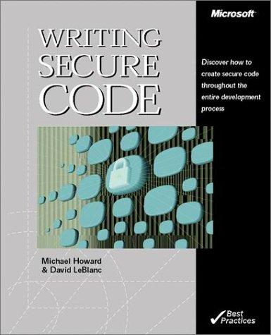 Writing Secure Code