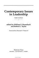 Contemporary Issues In Leadership