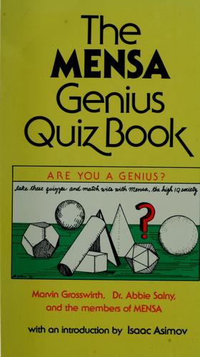 The Mensa Genius Quiz Book