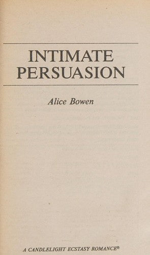 Intimate Persuasion