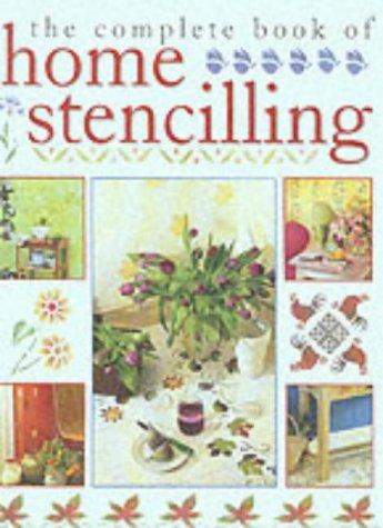 The Complete Book Of Home Stenciling (with water stain)