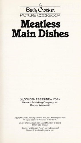 Meatless Main Dishes