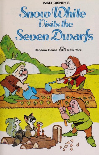Walt Disney's Snow White Visits The Seven Dwarfs.