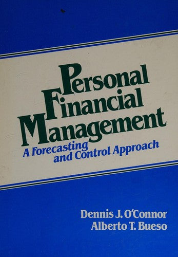 Personal Financial Management: A Forecasting and Control Approach