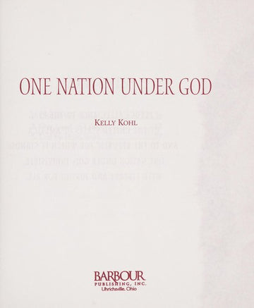 One Nation Under God