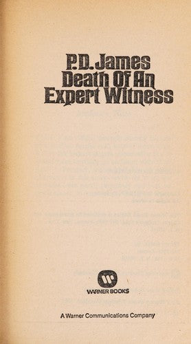 Death of an Expert