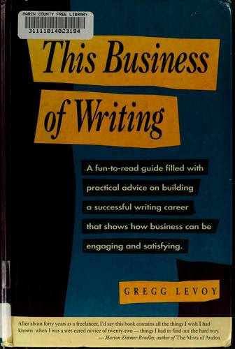 This Business Of Writing