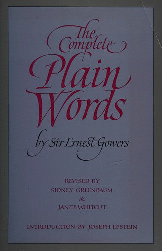 The Complete Plain Words