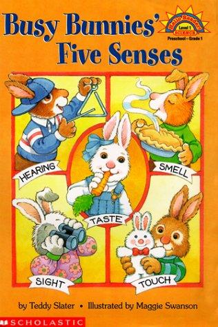 Busy Bunnies' Five Senses (Hello Reader Science Level 1)