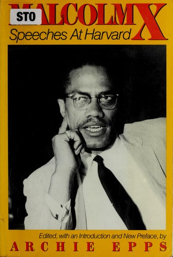 Malcolm X: speeches at Harvard