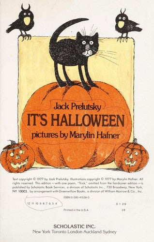 It's Halloween