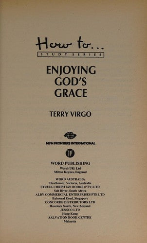 Enjoying God's Grace