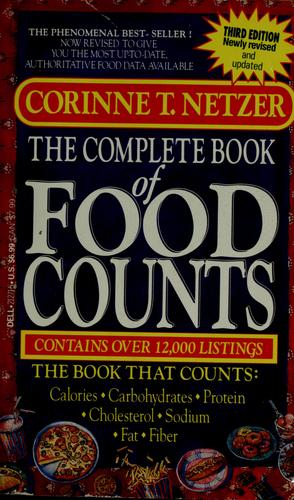 The Complete Book Of Food Counts (3rd Edition)