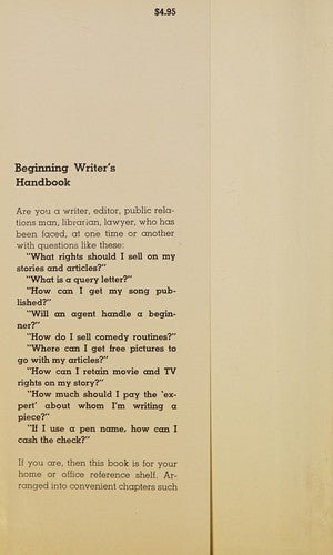 The Beginning Writer's Handbook,