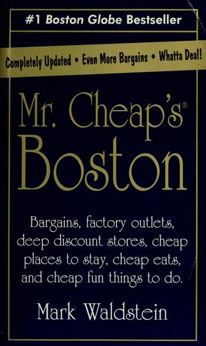 Mr. Cheap's Boston (Mr.Cheap's Travel)