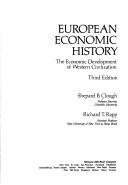 European Economic History: the economic development of Western civilization