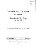 Spirits And Demons At Work: Alcohol And Other Drugs On The Job