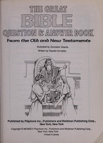 The Great Bible Question & Answer Book