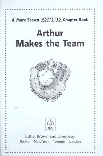 Arthur Makes The Team