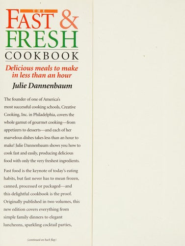 The Fast & Fresh Cookbook