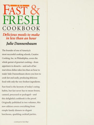 The Fast & Fresh Cookbook