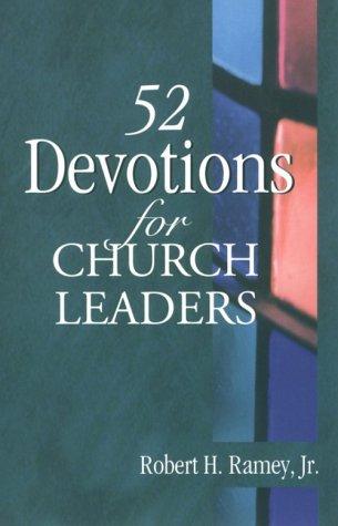 52 Devotions For Church Leaders
