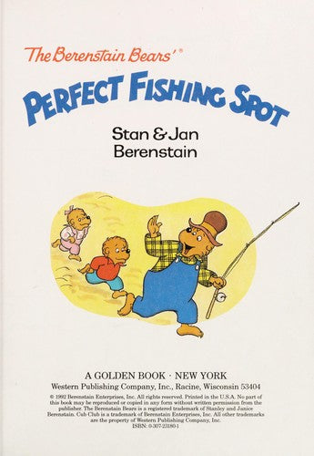 The Berenstain Bears's Perfect Fishing Spot (Berenstain Bears Cub Club)