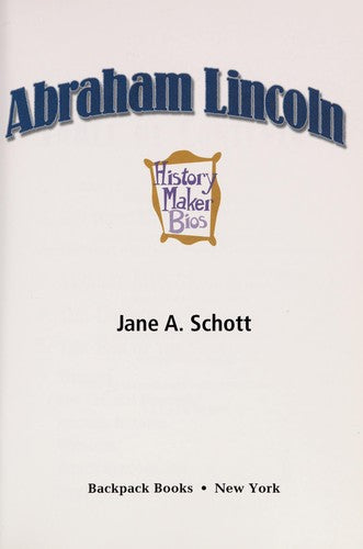 Abraham Lincoln (History Maker Bios)
