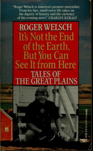 It's  Not The End Of The Earth, But You Can See It From Here