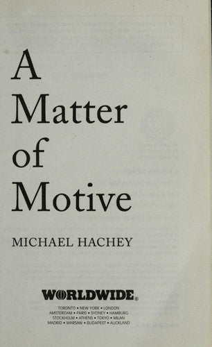 A Matter Of Motive