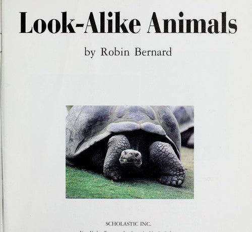 Look-Alike Animals