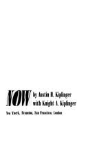 Washington Now (A Cass Canfield Book)