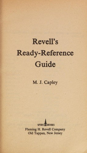 Revell's ready-reference guide