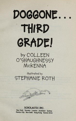 Doggone...Third Grade