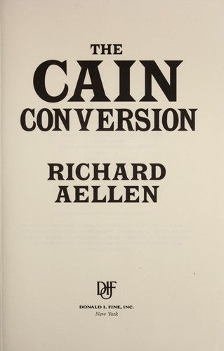 The Cain Conversion