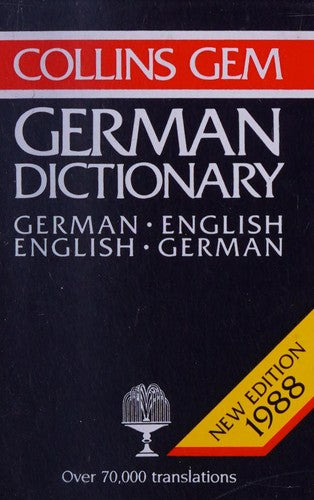 Collins Gem Dictionary, German-English English-German