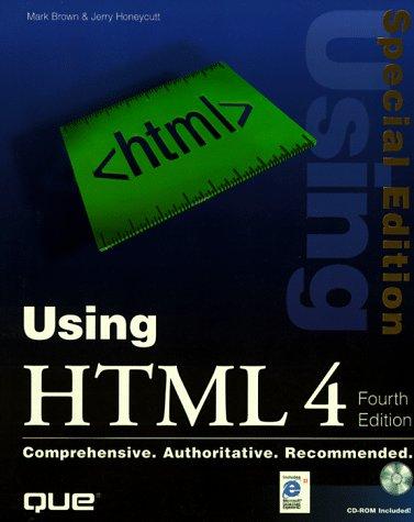 Using Html 4 (Special Edition Using)