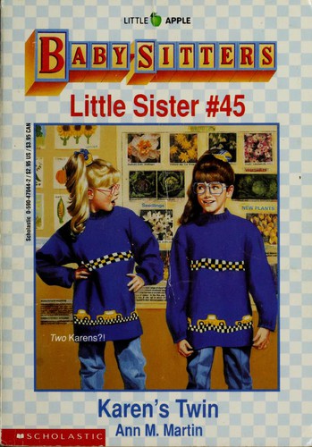 Karen's Twin (Baby Sitters Little Sister, No 45)