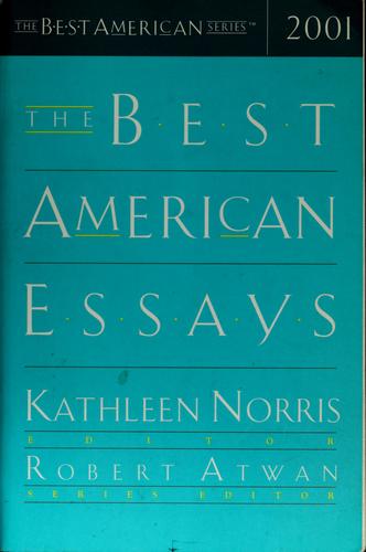 The Best American Essays 2001