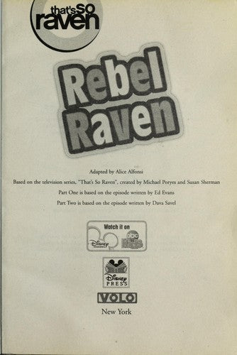 That's So Raven #15: Rebel Raven