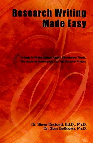 Research Writing Made Easy