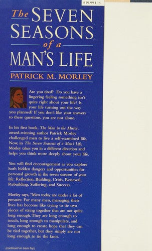The Seven Seasons Of A Man's Life: Examining The Unique Challenges Men Face