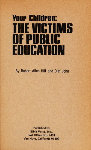 Your Children: The Victims Of Public Education