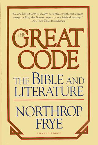 The Great Code: the Bible and literature