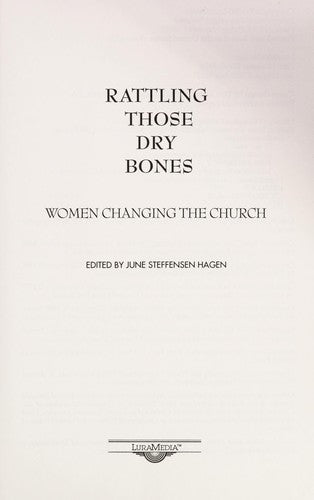 Rattling Those Dry Bones: women changging the church
