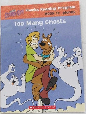 Phonics: #11, Book Reading Program (Scooby-Doo!): Too Many Ghosts