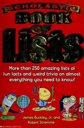 Scholastic Book Of Lists